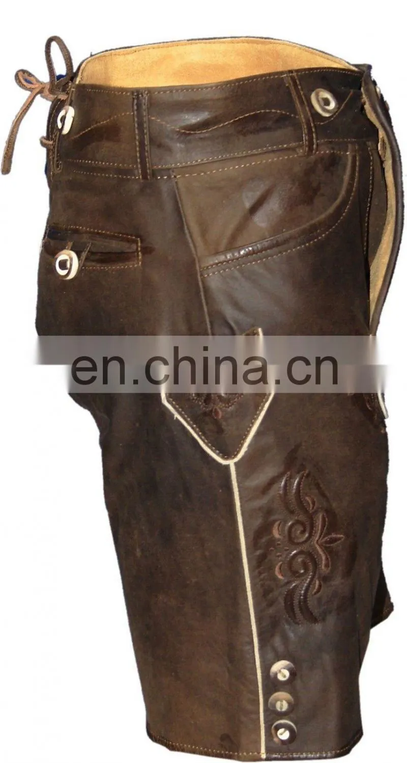 Bavarian leder Hosen, Trachten Lederhosen (Carnival Trachten)
