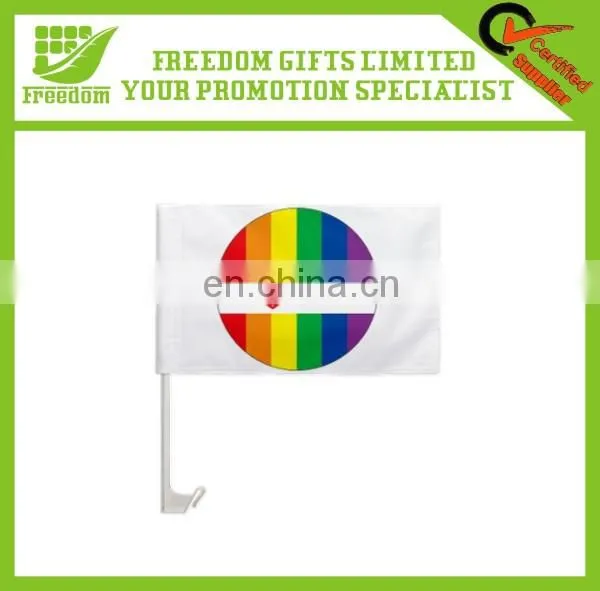 Hot sale High Quality Car Hood Flag Car Mirror Flag