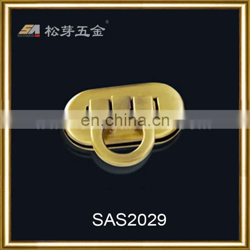 Top class magnetic metal twist lock for bags manufacturer in china