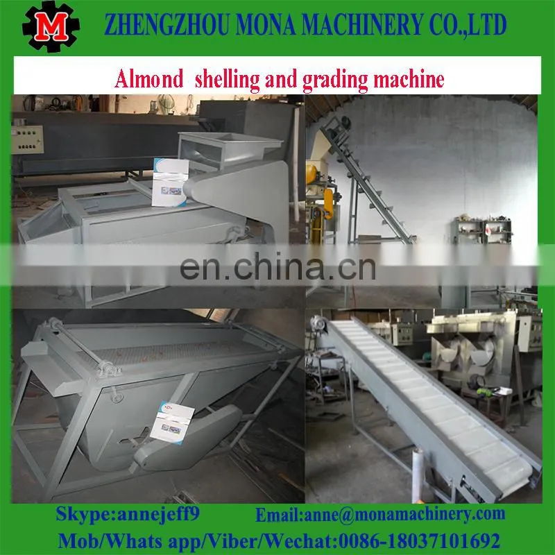 Professional hazelnut shelling machine/almond shelling peeling cracker cracking machine