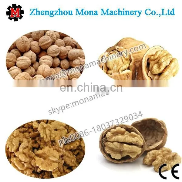 New Design and High Yield!! walnut sheller/walnut nut dehulling machine/small walnut shelling machine