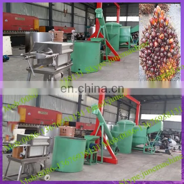 New design small capacity palm oil machine from fruits to refined cooking oil