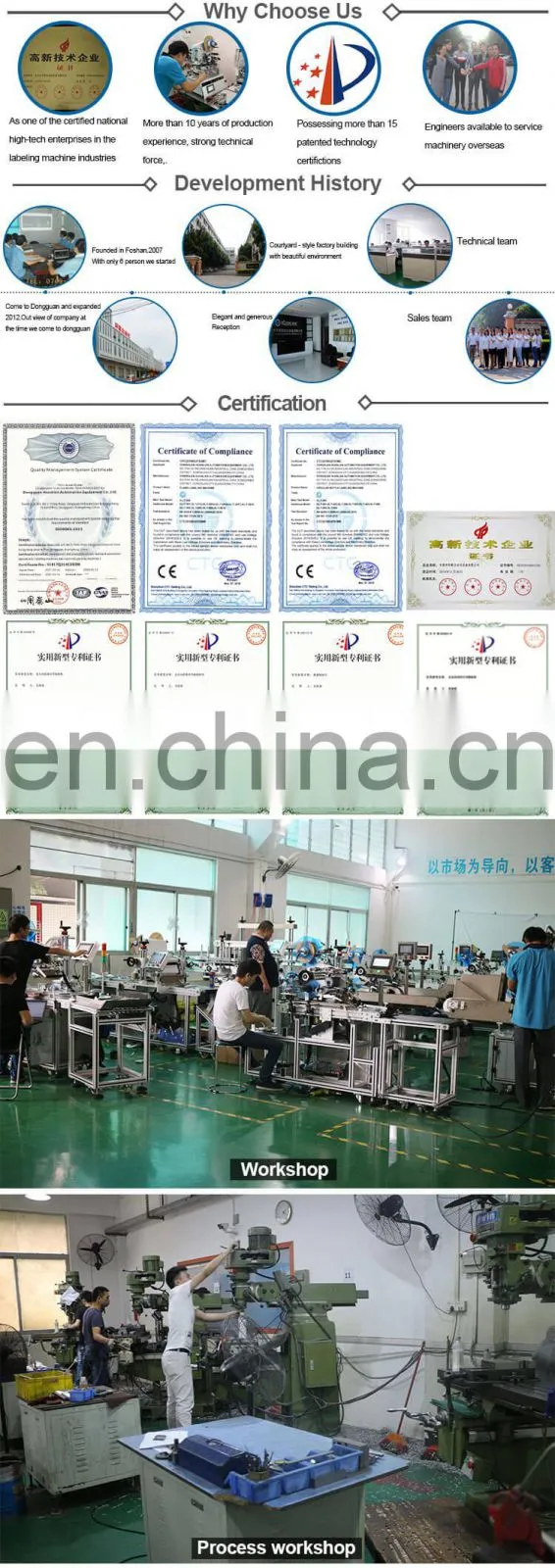 Automatic Suction-Type Card Labeling Machine /Top Sticker Labeling Machine