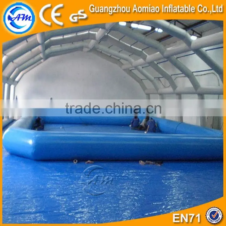 Sacco inflatable water pool with mattress made in China