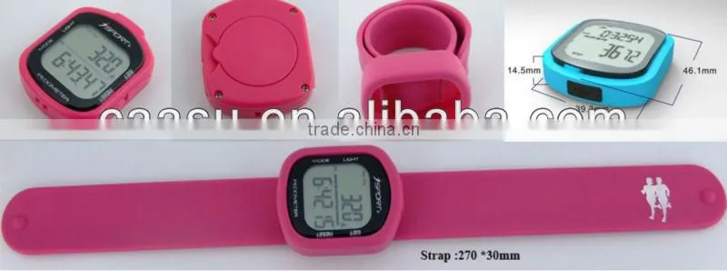 Digital Silicone Calorie Bracelet Pedometer