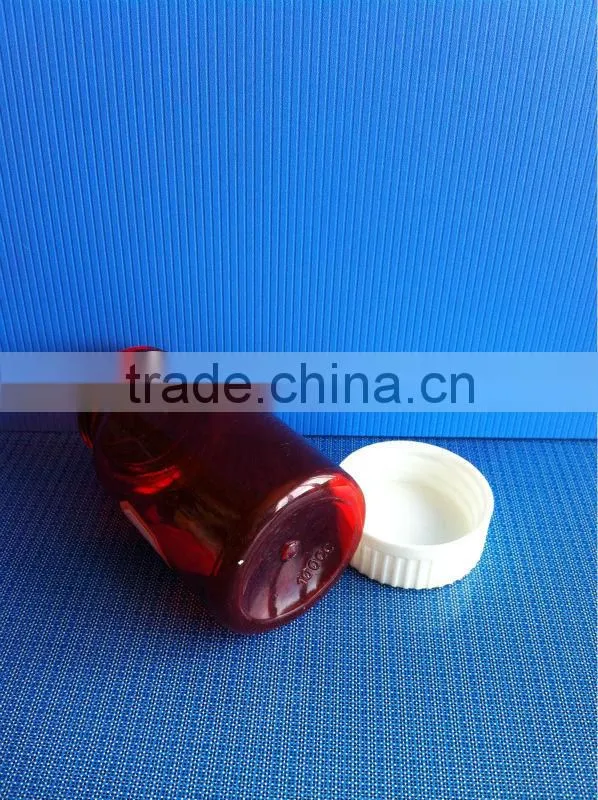 100ml pet amber soild tablet bottle
