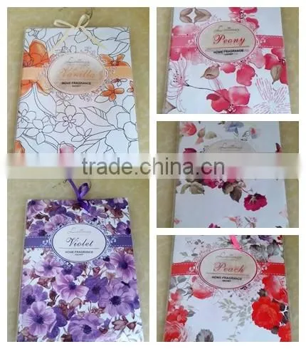 Hanging scented sachet/promotional gift aroma sachet/home fragrance sachet