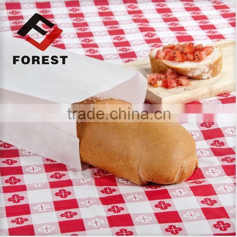 Bread packaging paper bags, custom made paper bags, white paper bags for sale
