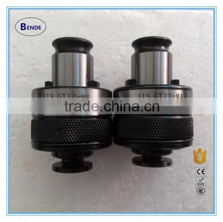 Torque protection air tapping machine collet