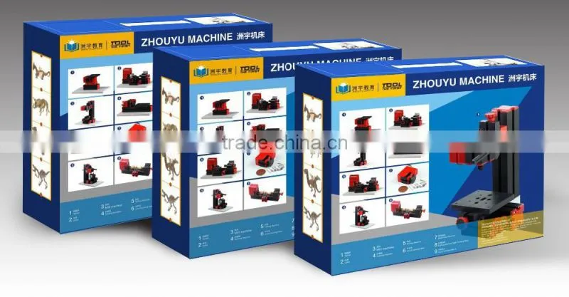 multi purpose 8 In 1 basic mini machine kit for hobby amateur model maker