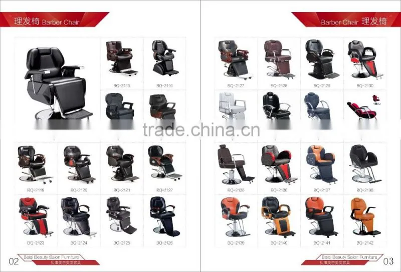 Elegant beauty man salon threading chair for sale, simple barber shop furniture hair cutting chairs price