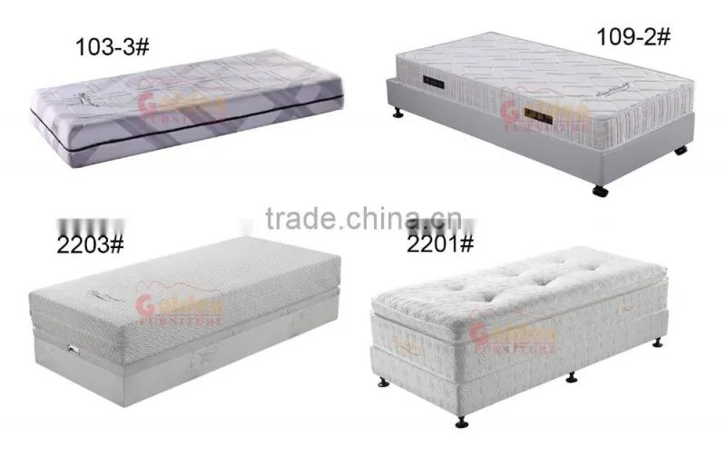 Gel memory foam mattress used mattresses for sale CF16-06#