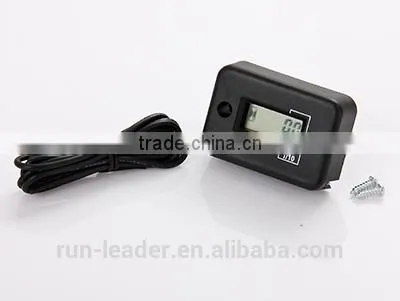 Digital Inductive Waterproof Tachometer Hour Meter Used For Gasoline Engine 2/4 Stroke