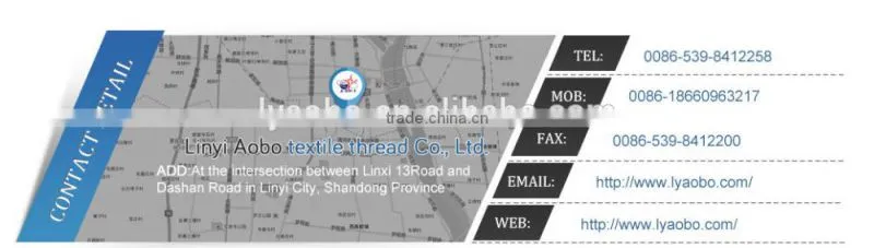 Hot sale 100% polyester bag closer thread in plastice tube for bag closer machine