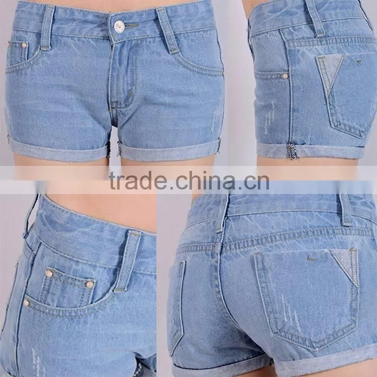 Ripped jeans Women's Jeans short jeans 30NZ-803