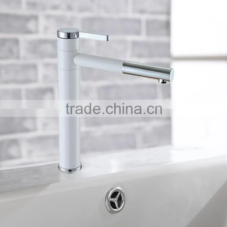 Solid Brass Hot Cold Waterfall Basin Faucet BNF028H