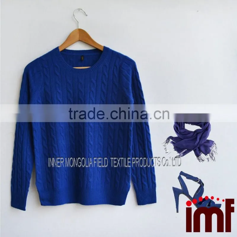 Italian Cashmere Cable Sweater