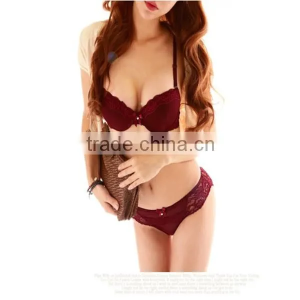 sexy bra and panty new design young ladies sexy lingerie