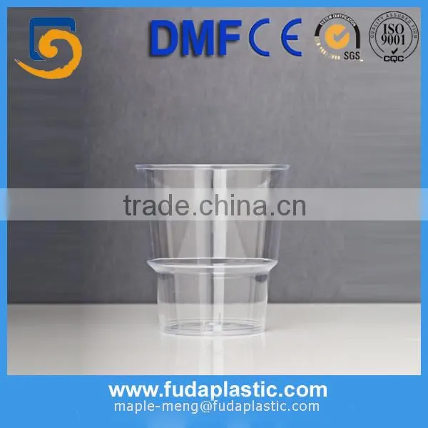 Heat resistant plastic cup for smoothie/ plastic pudding cup