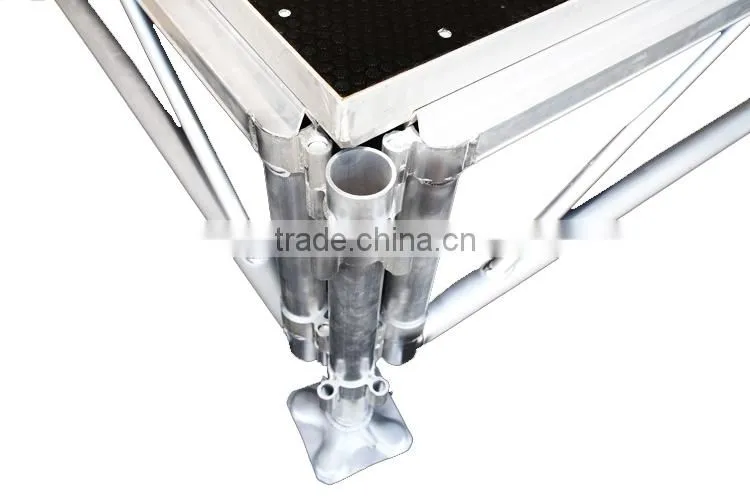 aluminum stages