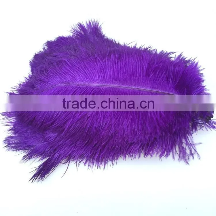 Cheaper Price Purple Ostrich Feathers, Ostrich Plumes, Dyed Feathers, Carnival Ostrich Feathers for wholesale