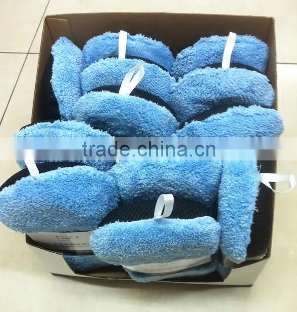 Microfiber Chenille Sandwich Sponge Pad For Car Care