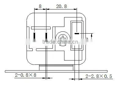 Automotive relays auto relay starting relay12V 24V 80A WM901
