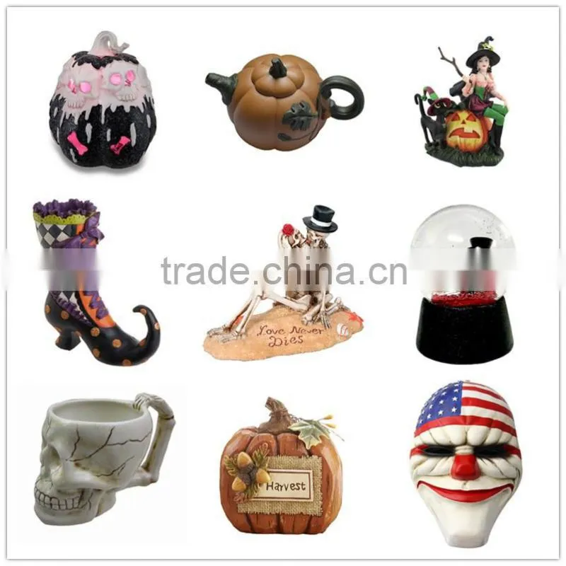 Ceramic Pumpkin Halloween Candy Bowl