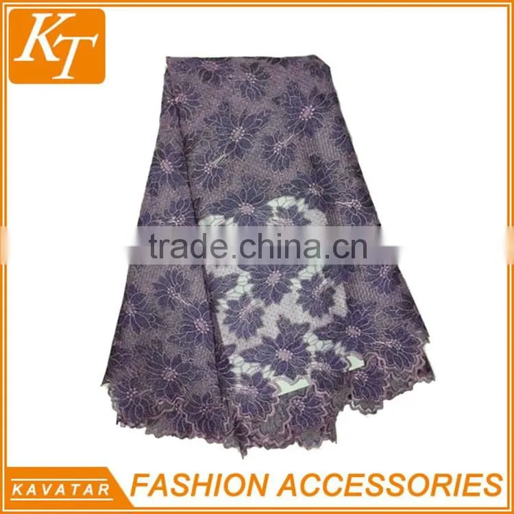 Latest Most Popular High Quality African Lace Fabrics