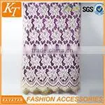 2015 high quality crochet bridal lace fabric wholesale