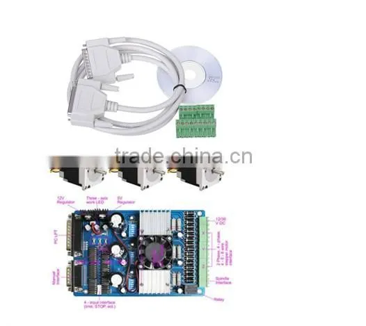 Wholesale CNC Kit 3 Axis NEMA 23 Stepper Motor ,china manufacture,CE and ISO ,good quality and best price
