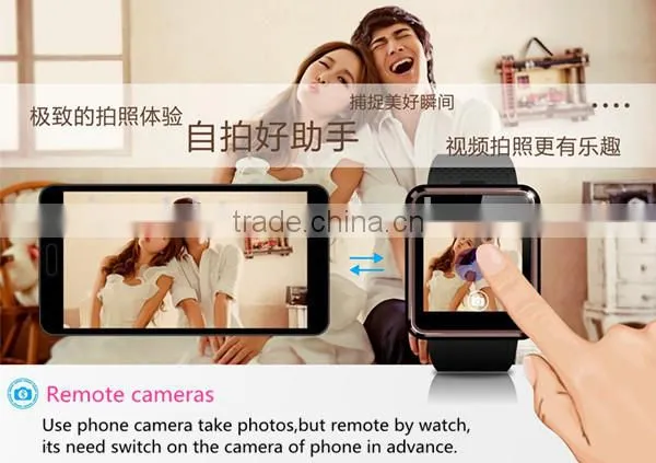 2015 hot product smart watch phone waterproof