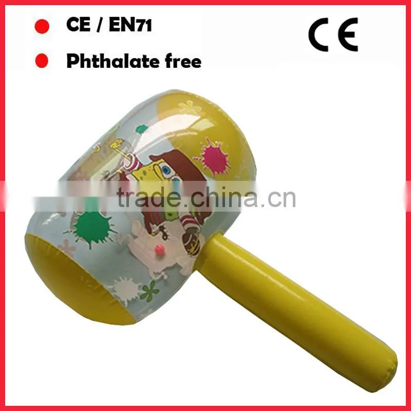 Advertising PVC inflatable hammer toys with custom logo Hot sale