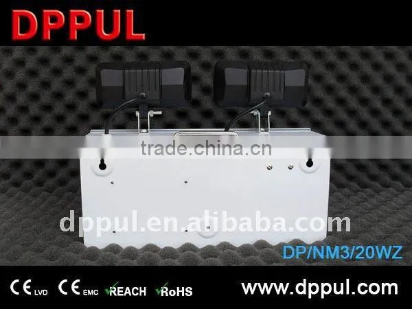 2016 Popular Rechargeable emergency Twinspot Light DP/NM3/20WZ