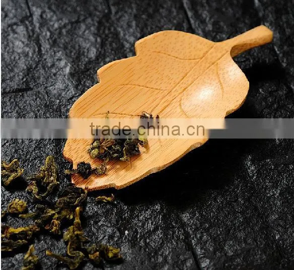 Nature Decorative Bamboo Tea Scoop Spoon for Home