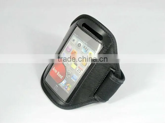 Wholesale cheap but high quality custom sport armbag for running /Factory comfortable sport gym armband adjustable strap/logo
