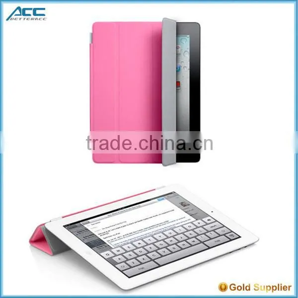high quality low price smart cover for iPad 4 5 6, customized tablet cases