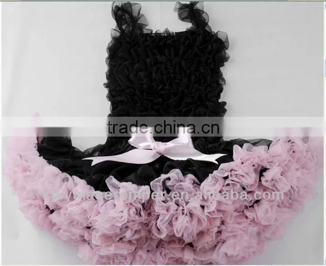 Wholesala Baby Gift Set tulle ruffle puffy skirt girls shirt and Pettiskirt sets