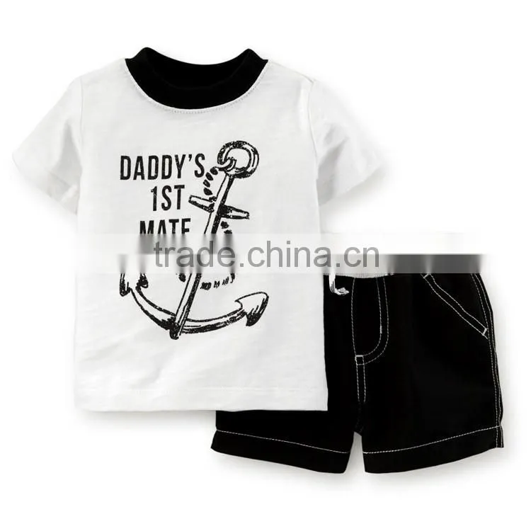 Trendy boy's t-shirt set summer wear outwear