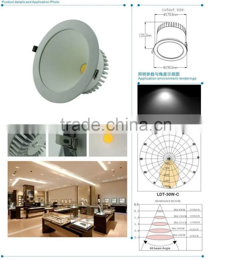 2014 indoor ceiling fans with lights Factory