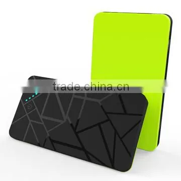 Dual USB Plastic Square Power Bank