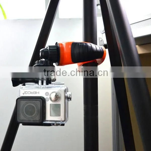 Bike Handlebar Tube Socket Adapter Bracket Holder Outdoor Sports Photography for Gopro 4/3+/3