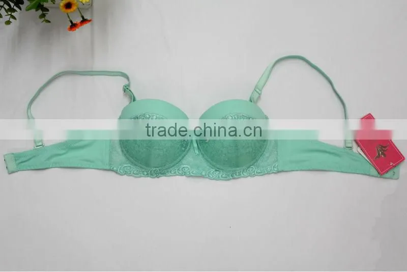Strapless Ladies Beautiful Bra Sexy Embroider Bra Design