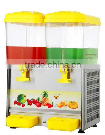 2 tanks Juice dispenser , spraying Beverage maker