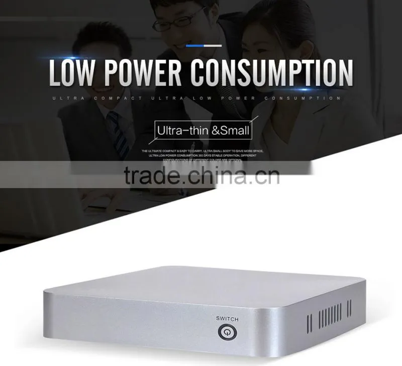 Wholesale L19X E350 8G RAM 1TB HDD Mini PC Computer Personal Computer Barebone Mini PC With abs plastic case