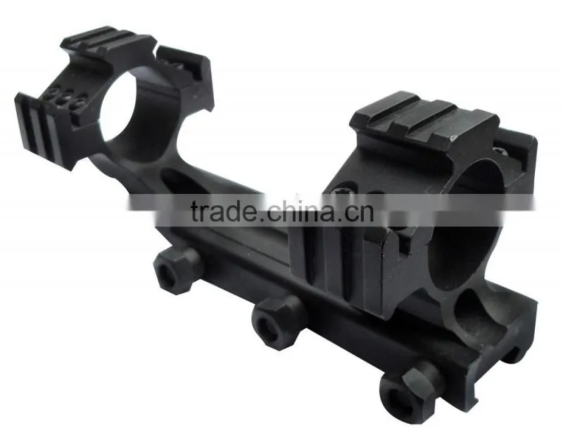 Gun Accessory 35mm One Piece Triple Mount Long Tactical style with 3 Rails