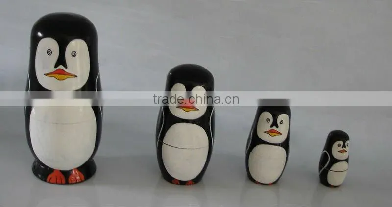 handmade wooden russian doll