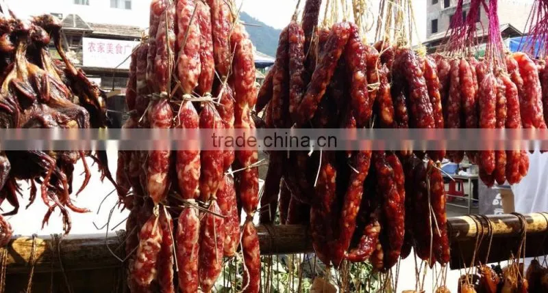 Good quality salami cutting machine/bacon salami slicing cut machine