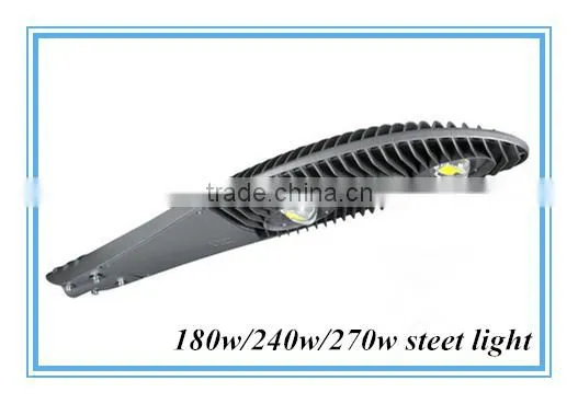 COB 180w led street light housing ip65 die casting aluminum outdoor road lighting project preferred