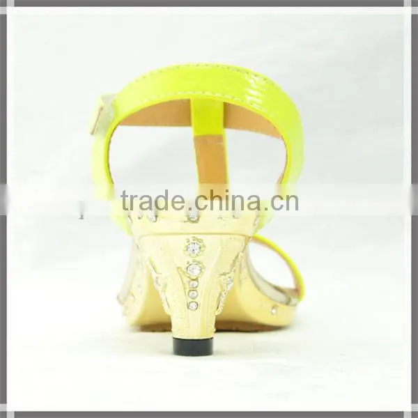 2015 kids high heel sandals high heel shoes